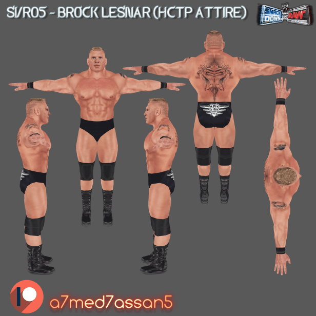 Brock Lesnar (HCTP Attire) | SVR05&nbsp;Mods