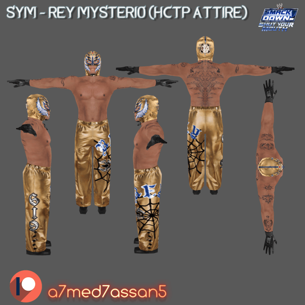 Rey Mysterio (HCTP Attire) | SYM&nbsp;Mods