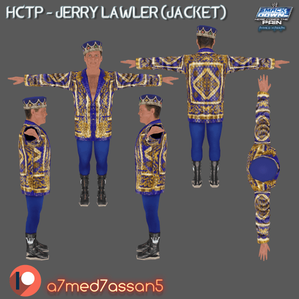 HCTP – Jerry “The King” Lawler (New Models) |&nbsp;a7med7assan5