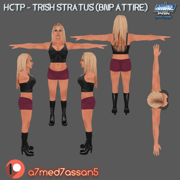 Trish Stratus (BnP Attire) | HCTP Divas&nbsp;Mods