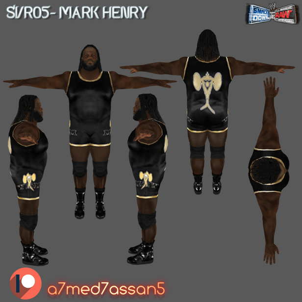 Mark Henry (Black Singlet) | SVR05&nbsp;Mods