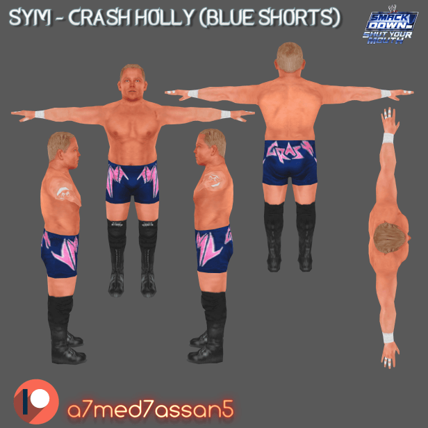 Crash Holly (Blue Shorts) | SYM&nbsp;Mods