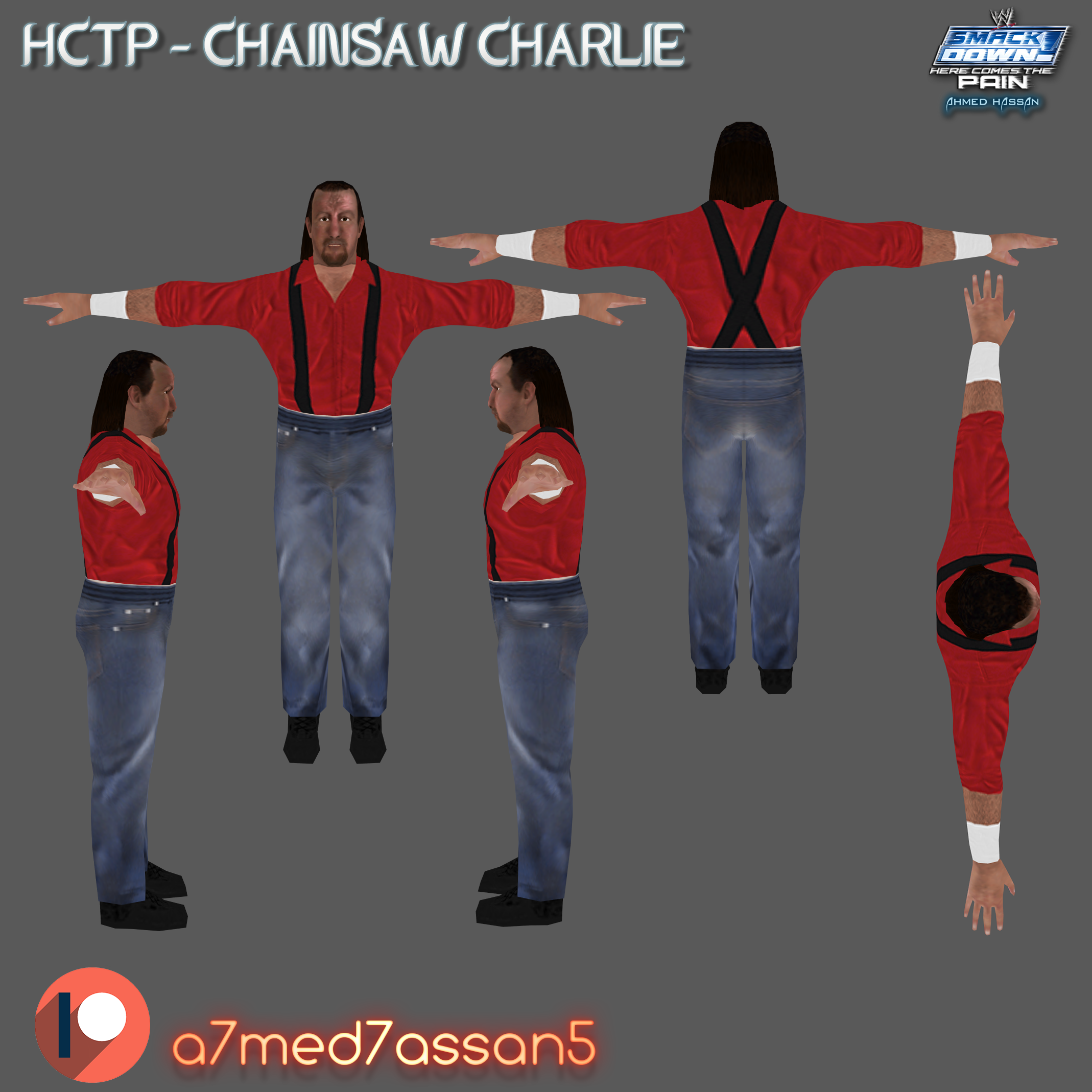 Chainsaw Charlie (Terry Funk) | HCTP Mods – HCTP Ultimate Edition ...
