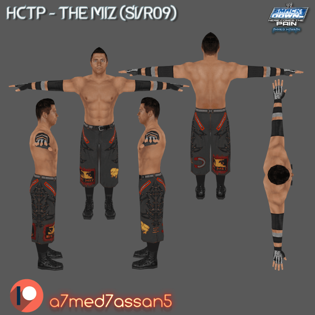 HCTP – The Miz (SVR09 Attire) | PS2 Mod – Free&nbsp;Download