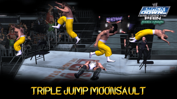 HCTP – Triple Jump Moonsault (Weapon Special) – Sabu’s&nbsp;Finisher