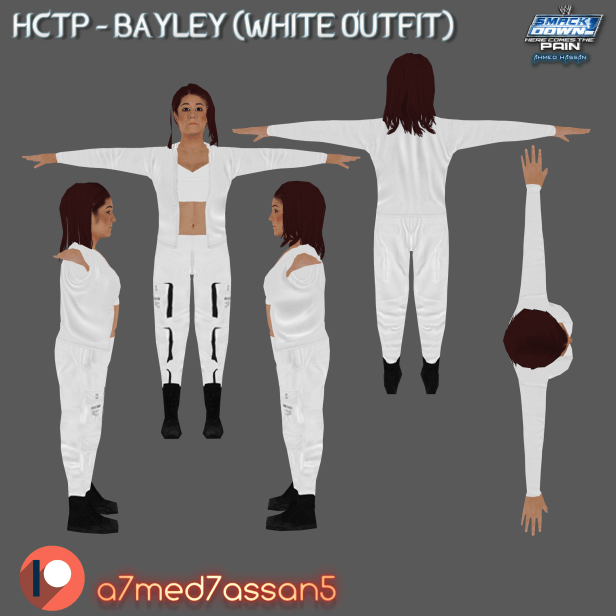 Bayley (White Outfit) | HCTP Divas&nbsp;Mods