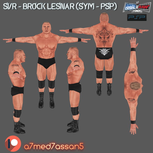 Brock Lesnar (SYM) | SVR06 PSP&nbsp;Mods