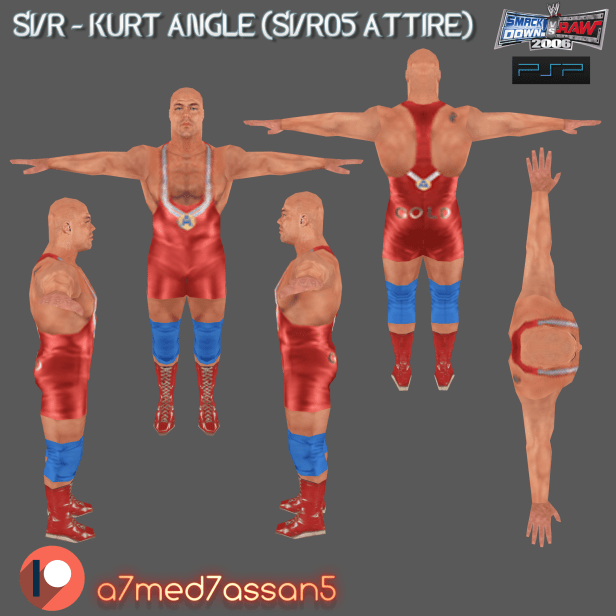 Kurt Angle (SVR05) | SVR06 PSP&nbsp;Mods