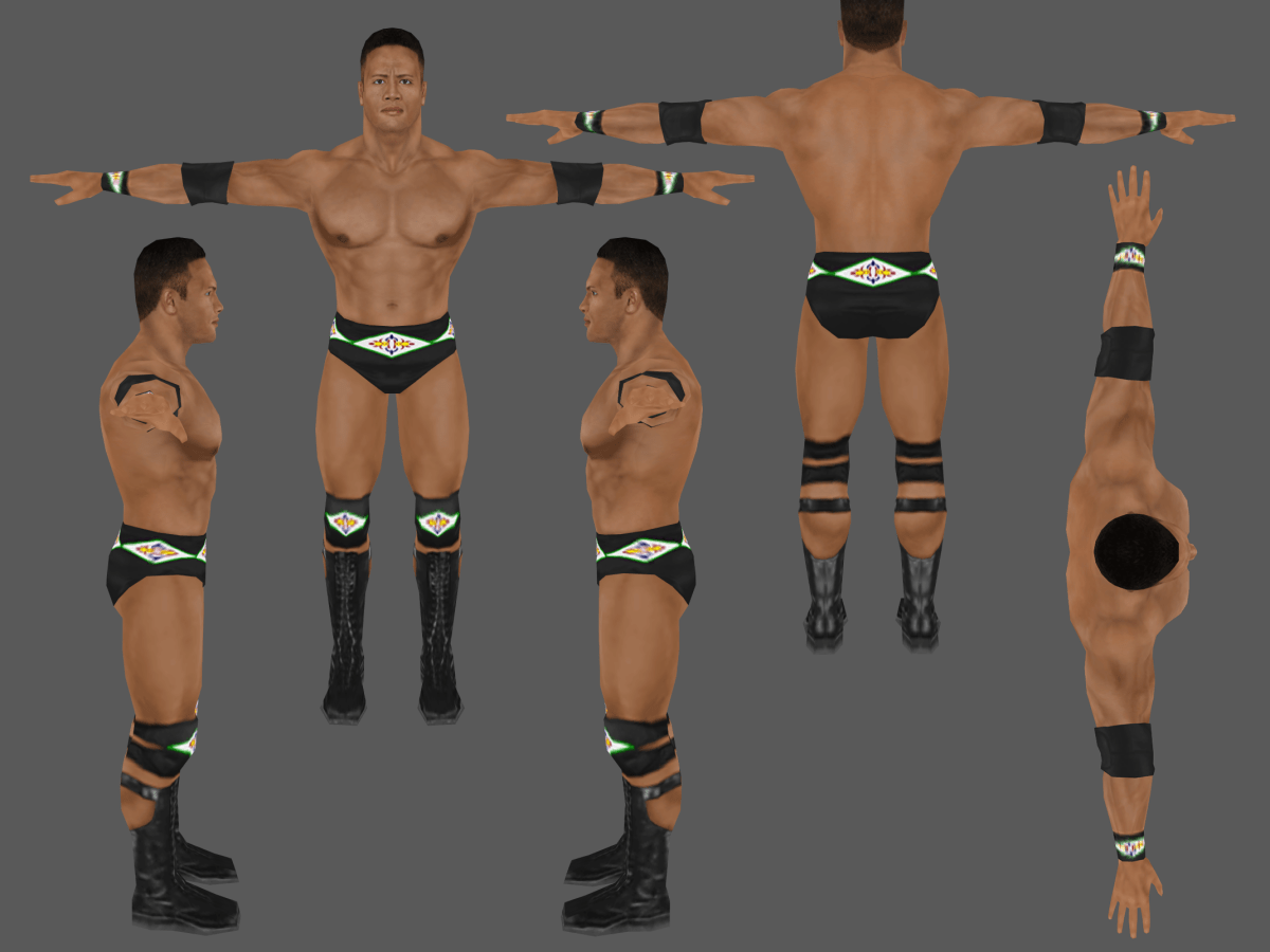 Rocky Maivia (Nation Of Domination) | HCTP&nbsp;Mods