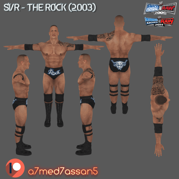 The Rock (2003 Attire) | SVR06:11&nbsp;Mods