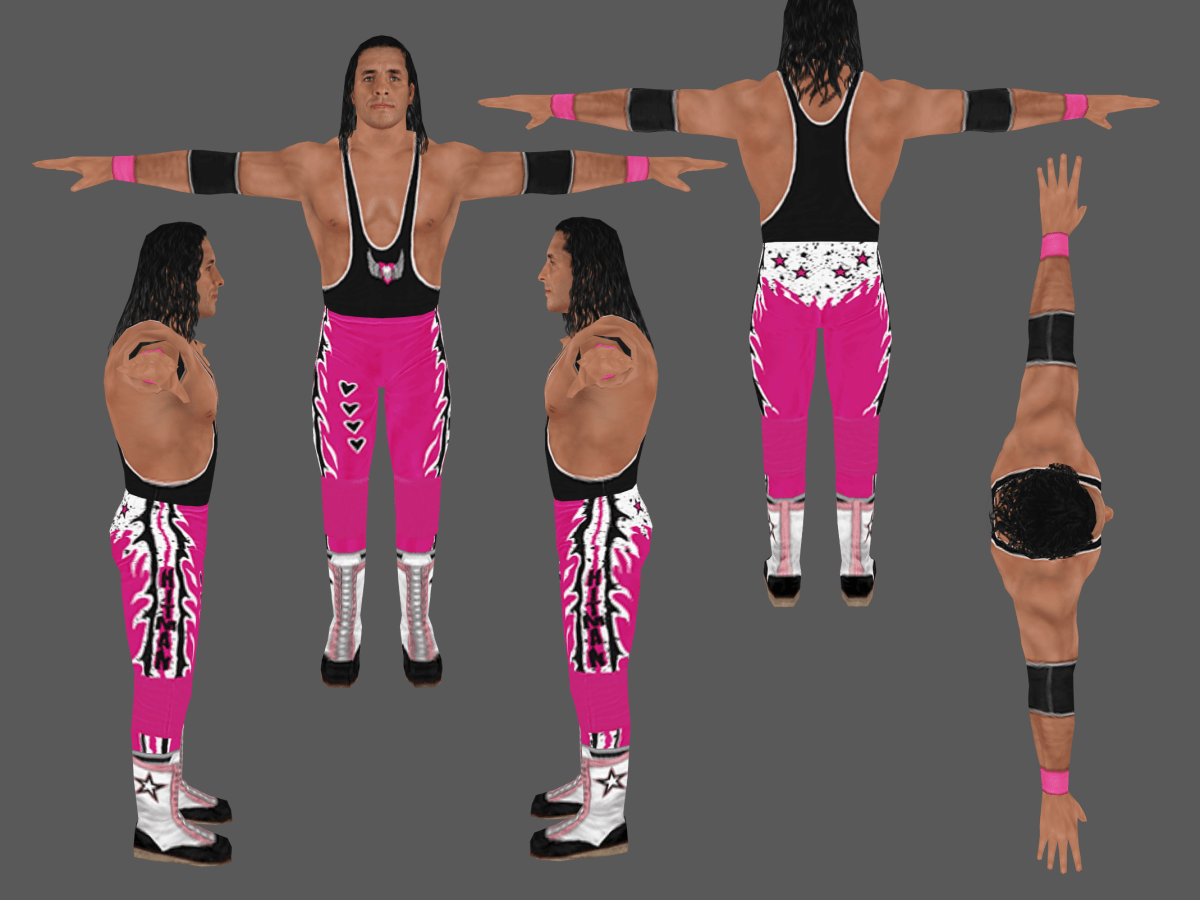 Bret Hart (WrestleMania 10) | HCTP&nbsp;Mods