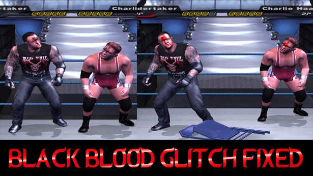 HCTP – Black Blood Glitch Fixed | Undertaker & Charlie Haas&nbsp;Bugs