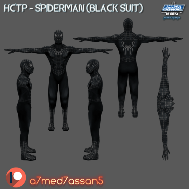 Spiderman (Black Suit) | HCTP Fantasy&nbsp;Mods
