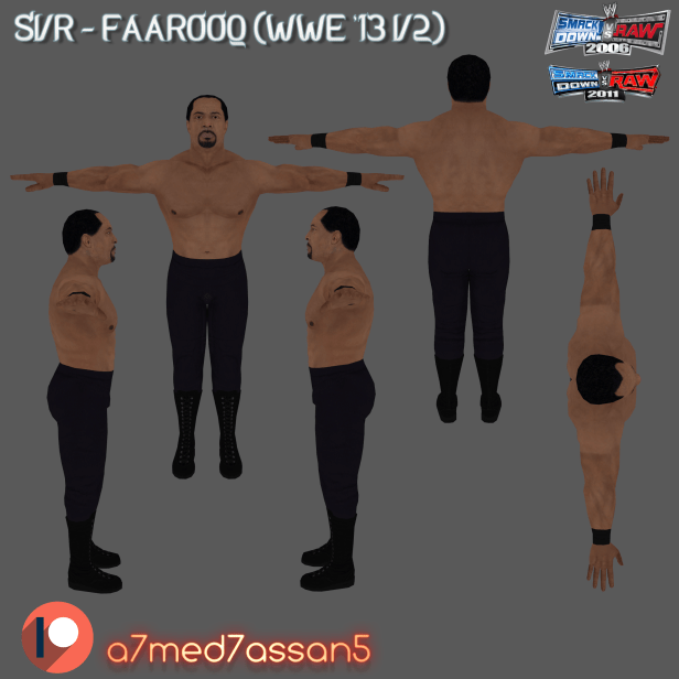 Faarooq (WWE ’13 V2) | SVR06:11&nbsp;Mods