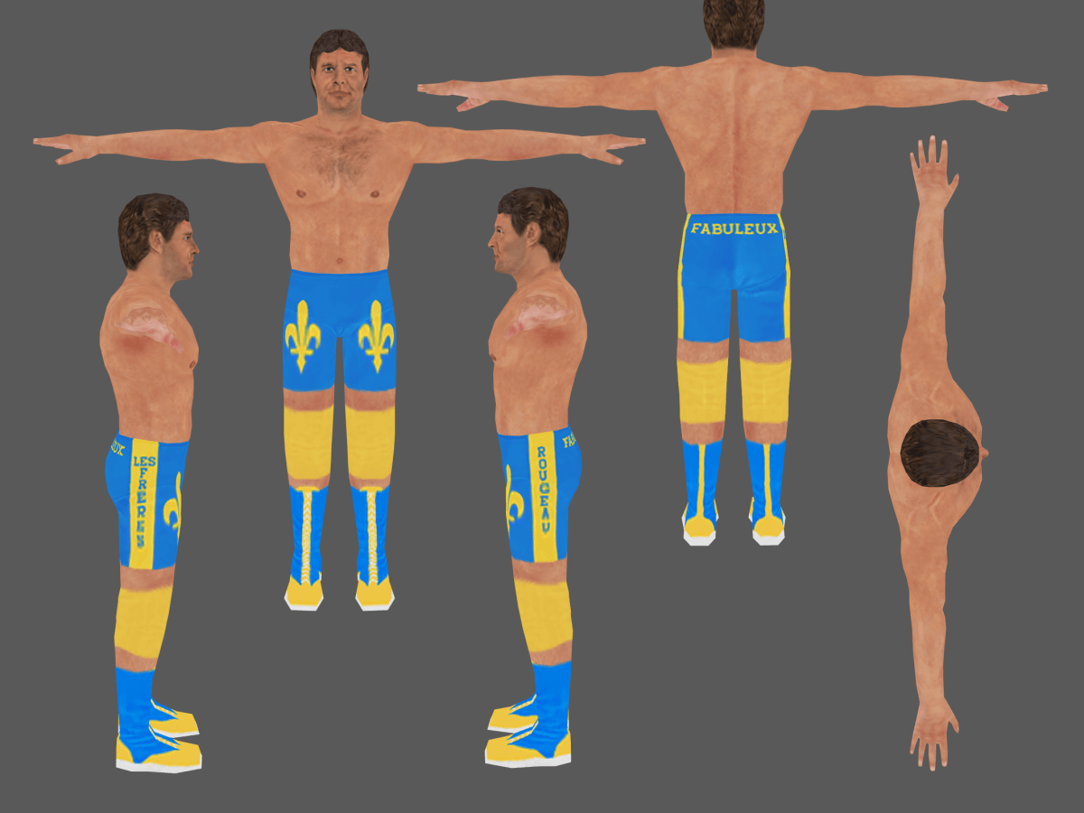 Jacques Rougeau (Fabulous Rougeaus) | HCTP&nbsp;Mods