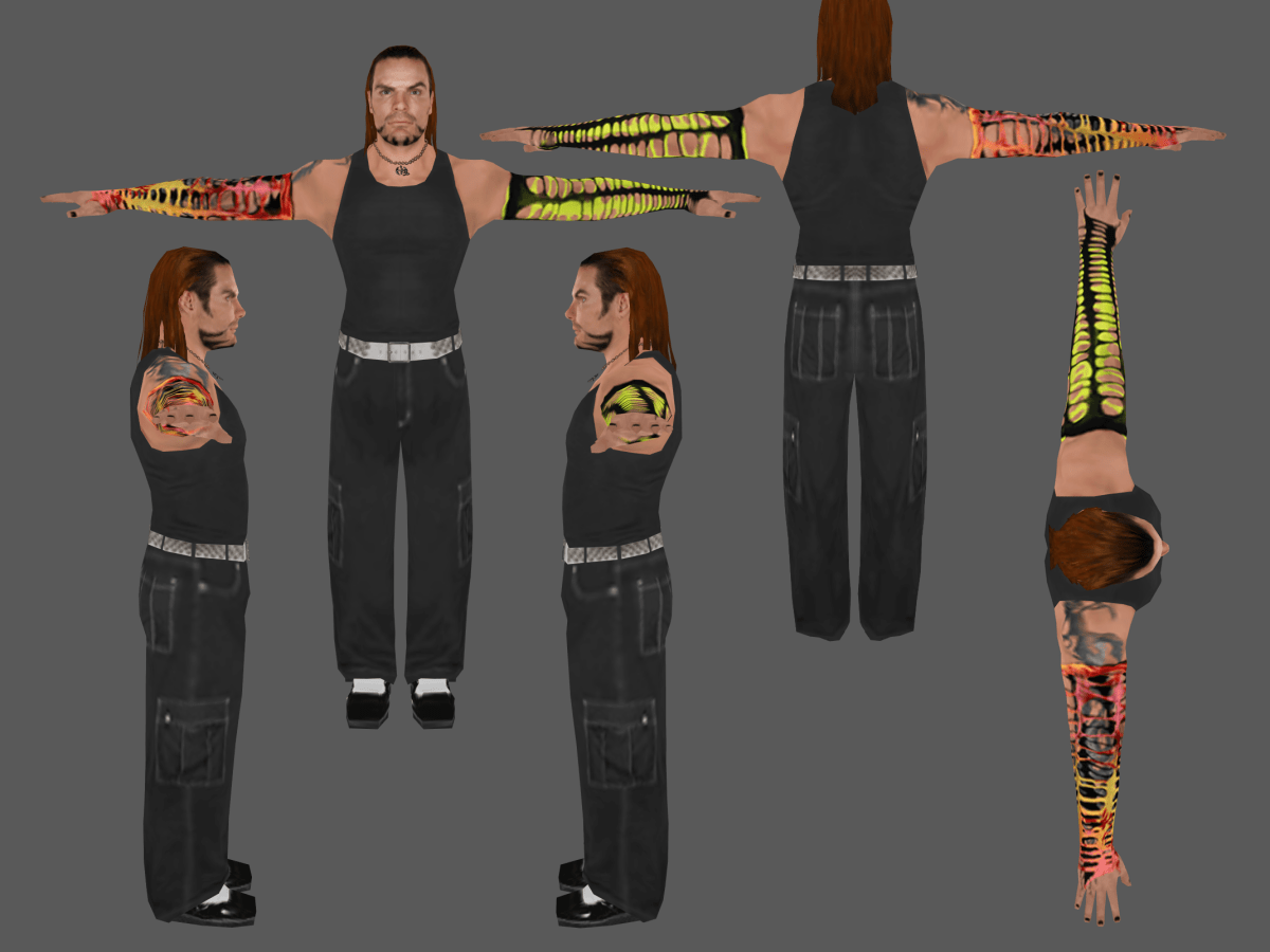 Jeff Hardy (SVR08 Attire) | HCTP&nbsp;Mods