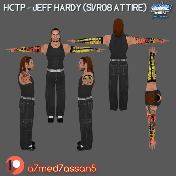 Jeff Hardy (SVR08 Attire) | HCTP&nbsp;Mods