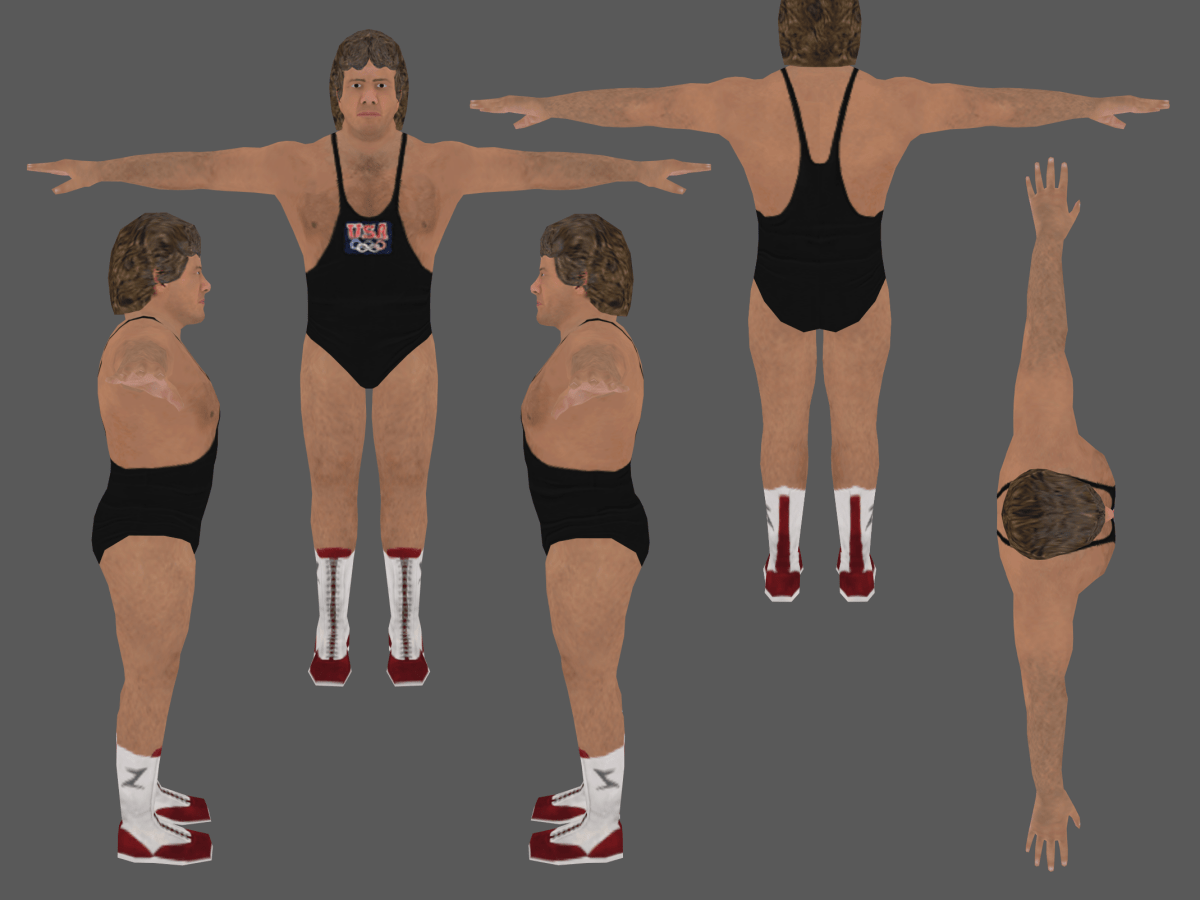 Ken Patera (Black Singlet) | HCTP&nbsp;Mods