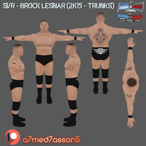 Brock Lesnar (2k15 Trunks) | SVR06:11&nbsp;Mods