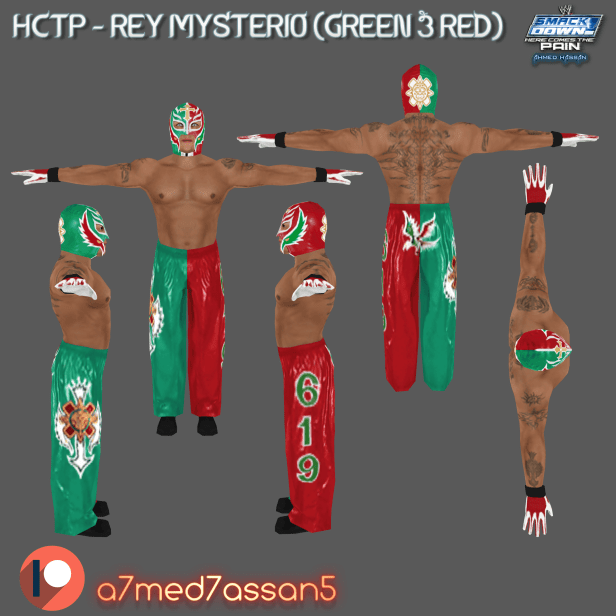 Rey Mysterio (Green & Red) | HCTP&nbsp;Mods