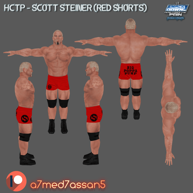 Scott Steiner (HCTP – Red Shorts) | HCTP&nbsp;Mods