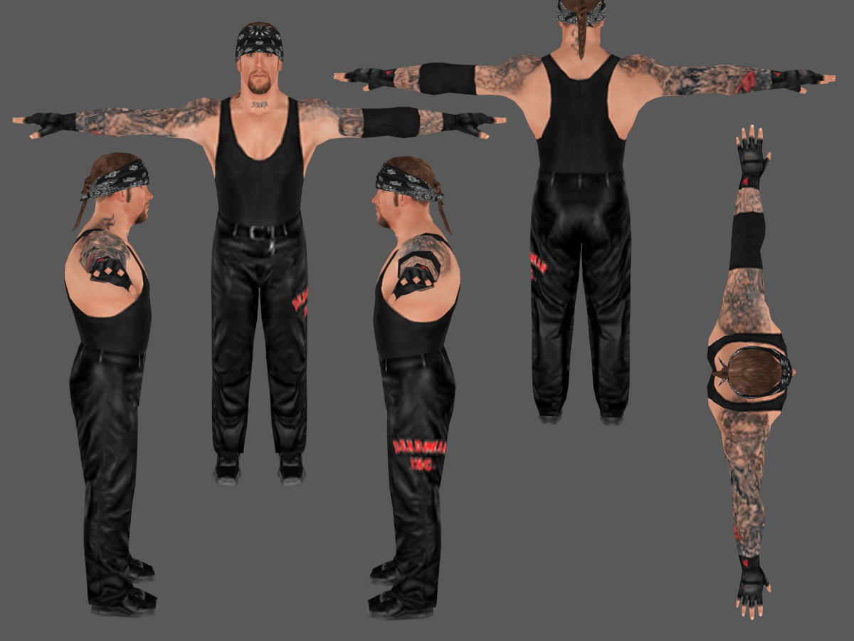 Undertaker (w/ Ponytail V2) | HCTP&nbsp;Mods