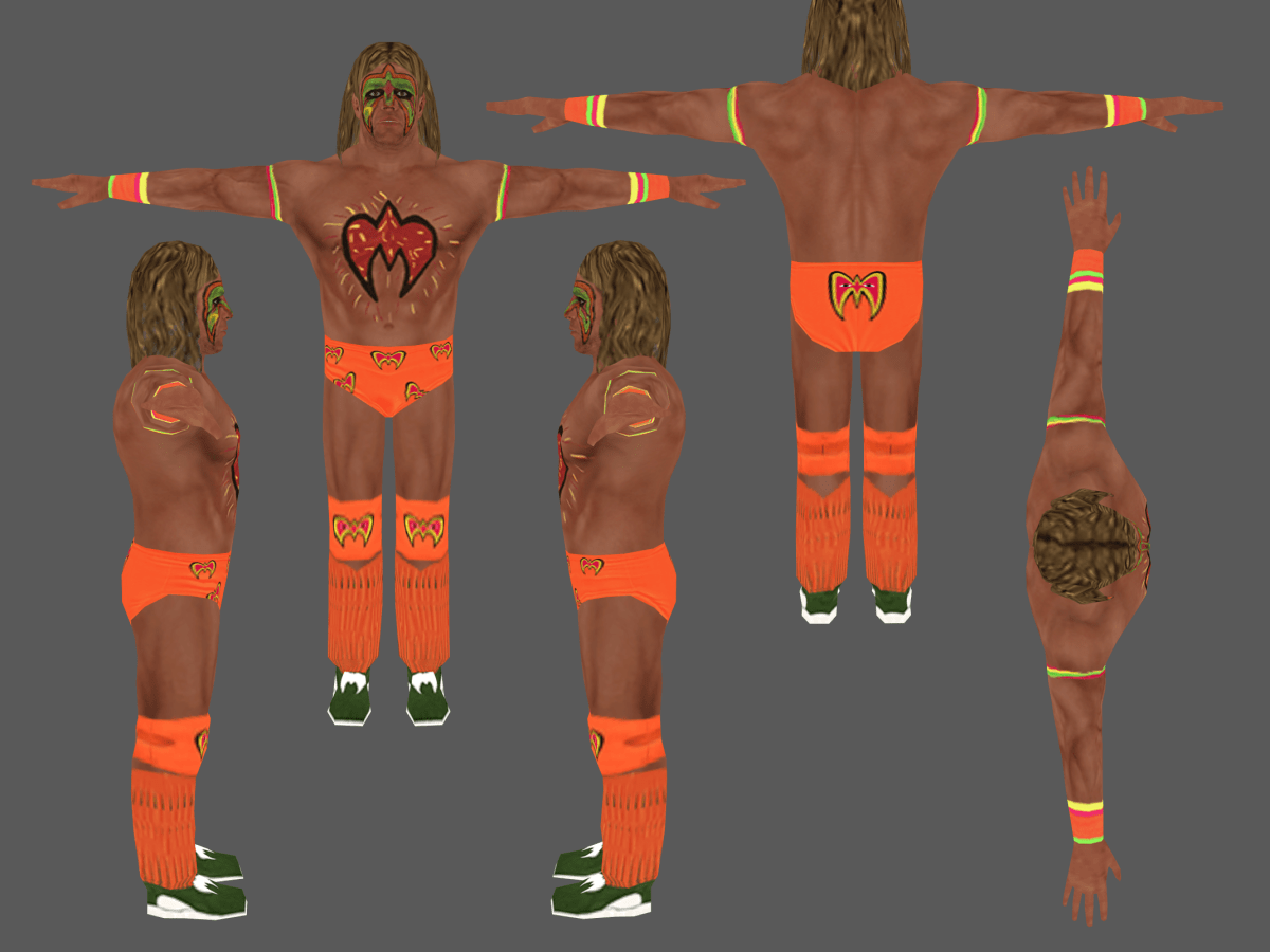 Ultimate Warrior (Orange Trunks V2) | HCTP&nbsp;Mods