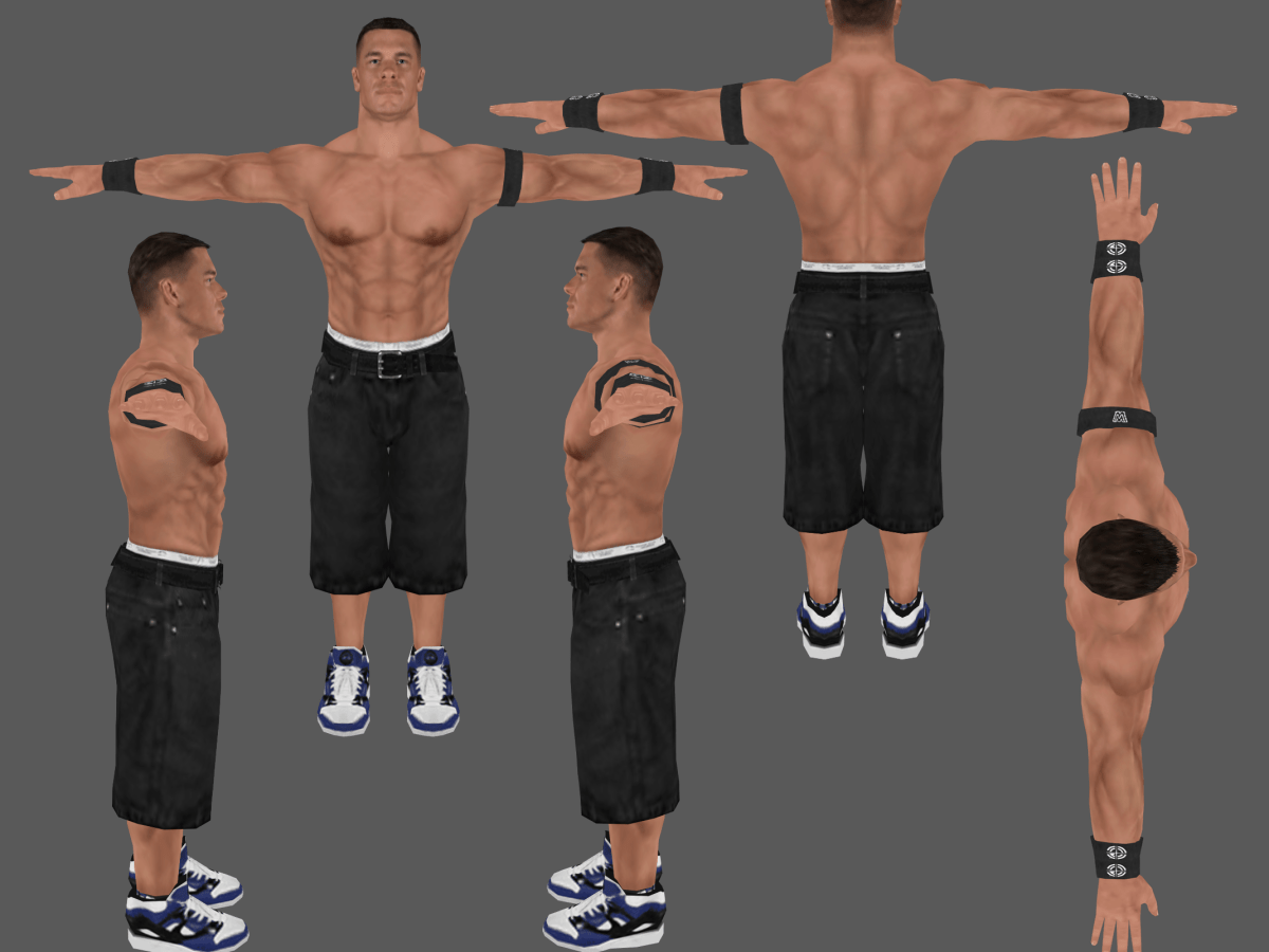 John Cena (2006 – High Poly) | HCTP&nbsp;Mods