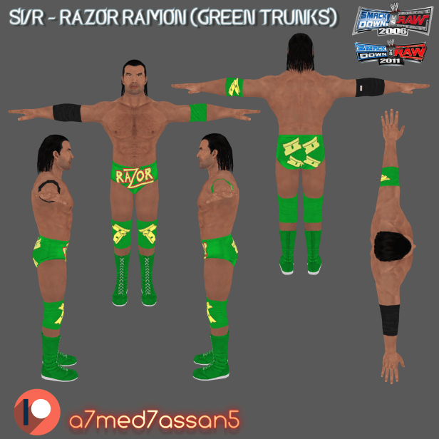 Razor Ramon (Green Trunks) | SVR06:11&nbsp;Mods